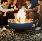 SolvraStone Mid-Century Fire Bowl